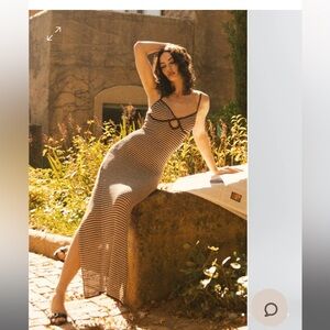 NWT meshki Jeannie Maxi Dress